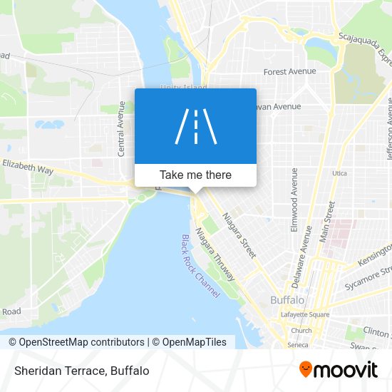 Mapa de Sheridan Terrace