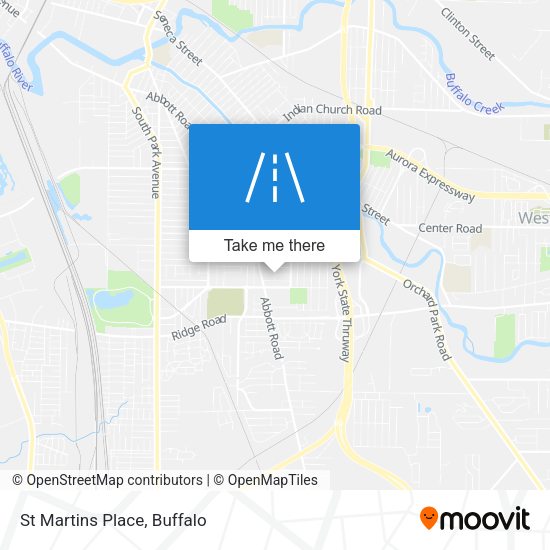 Mapa de St Martins Place