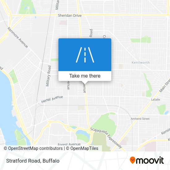 Mapa de Stratford Road