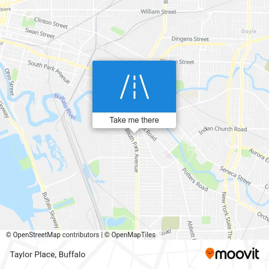 Taylor Place map
