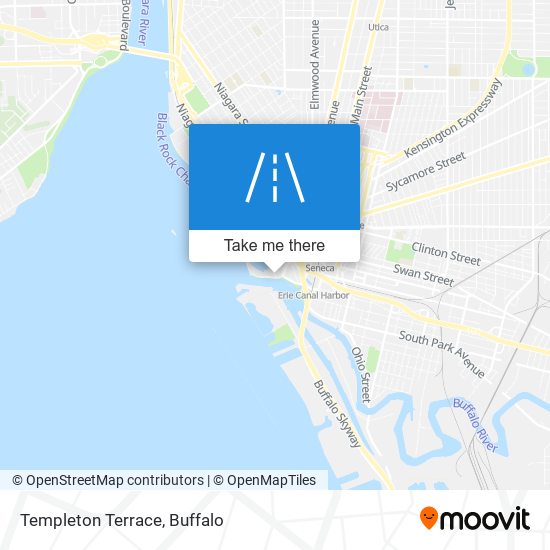 Templeton Terrace map