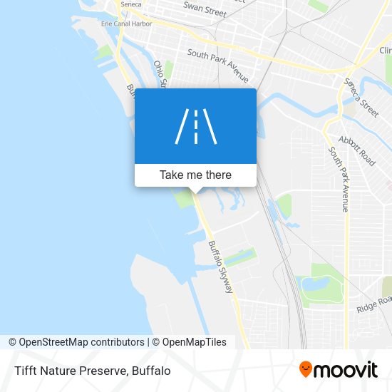 Mapa de Tifft Nature Preserve