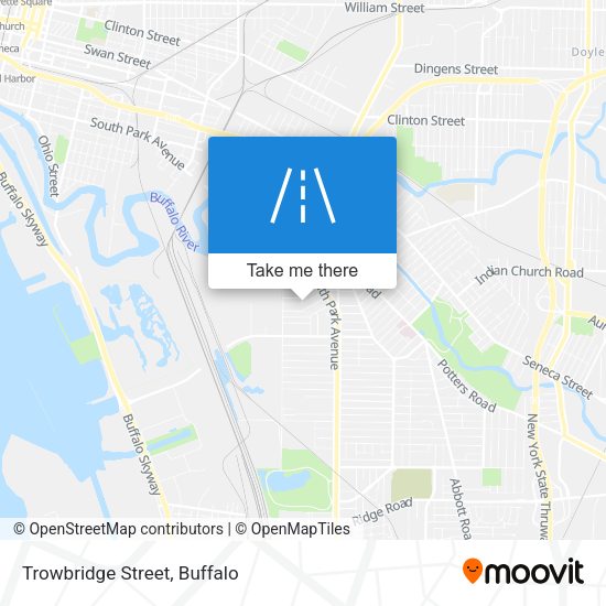 Mapa de Trowbridge Street