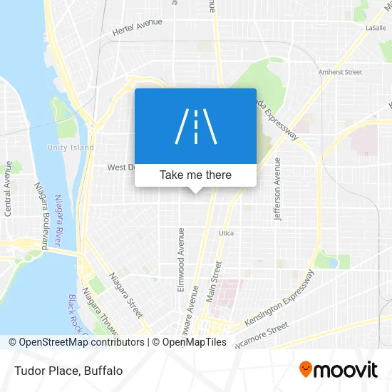 Tudor Place map