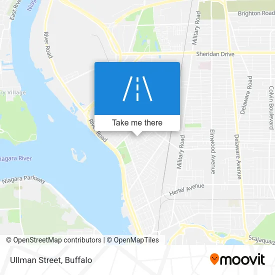 Ullman Street map