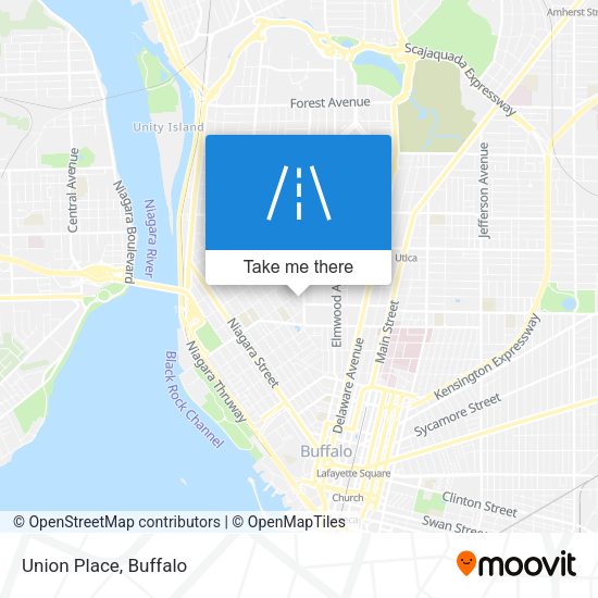 Mapa de Union Place