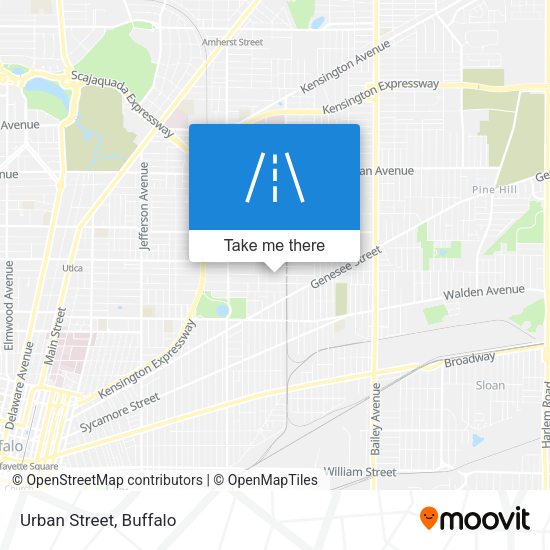 Mapa de Urban Street