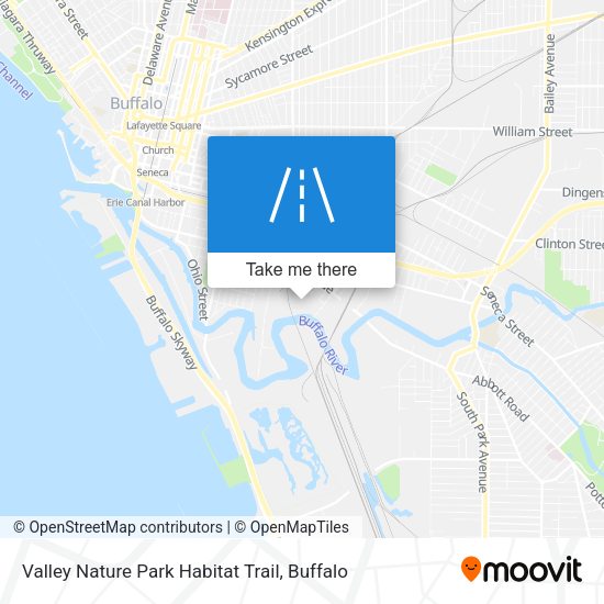 Valley Nature Park Habitat Trail map
