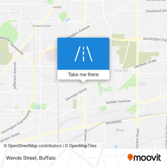 Mapa de Wende Street