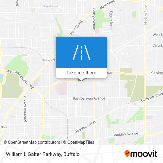 Mapa de William L Gaiter Parkway