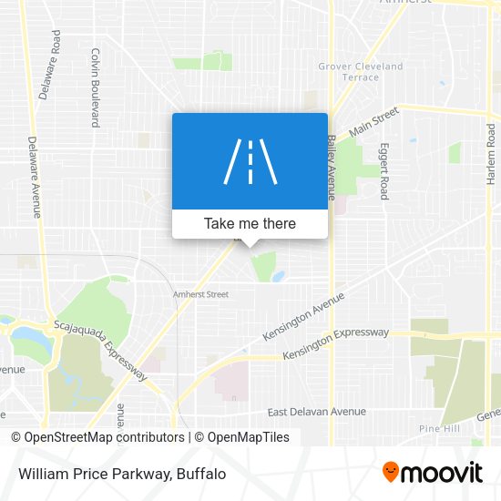 William Price Parkway map