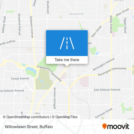 Mapa de Willowlawn Street