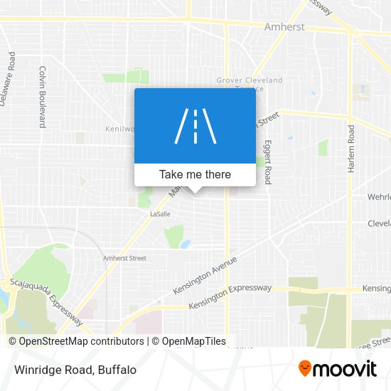 Mapa de Winridge Road