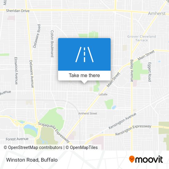 Mapa de Winston Road