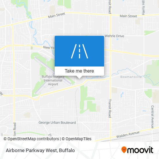 Airborne Parkway West map
