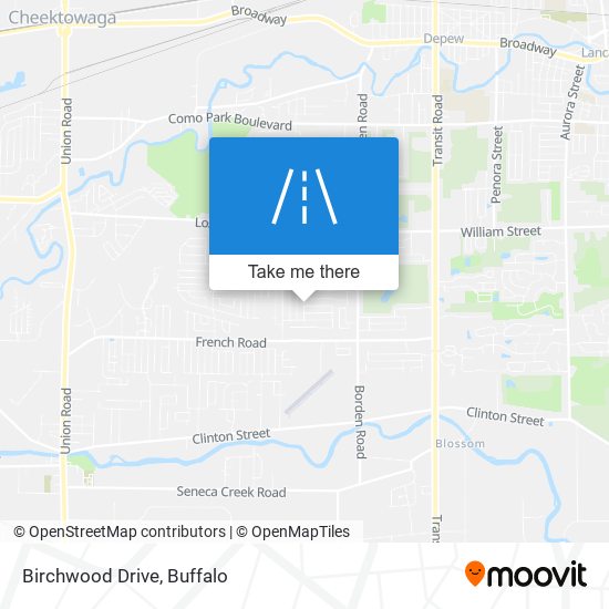 Mapa de Birchwood Drive