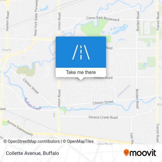 Mapa de Collette Avenue
