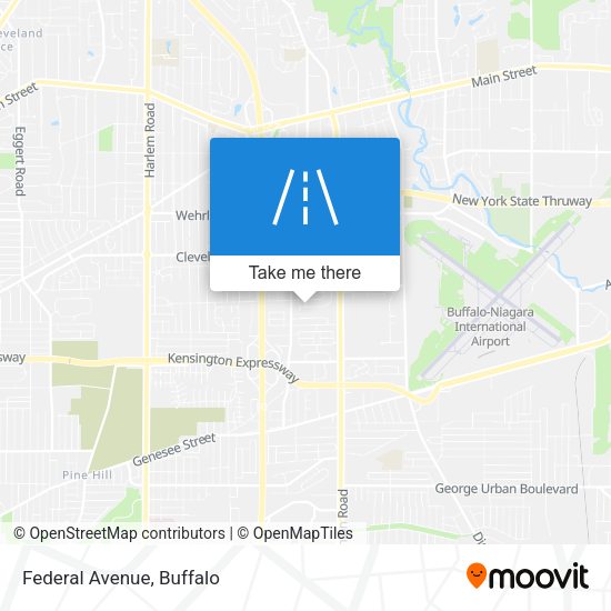 Mapa de Federal Avenue