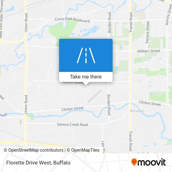 Mapa de Florette Drive West