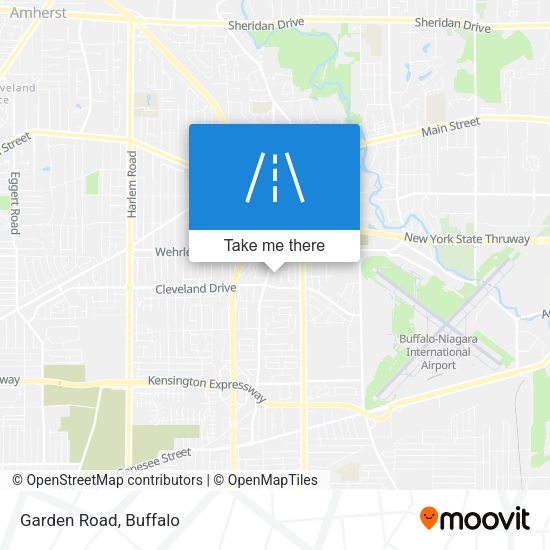 Mapa de Garden Road