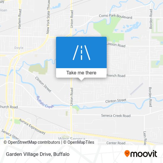 Mapa de Garden Village Drive