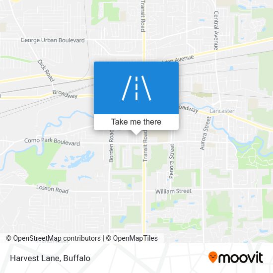 Mapa de Harvest Lane