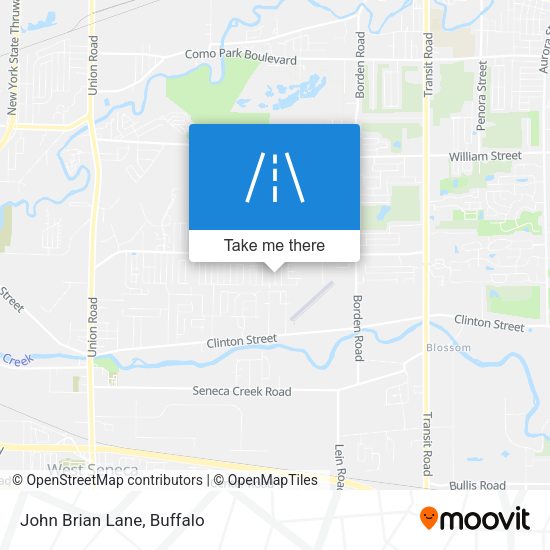 Mapa de John Brian Lane