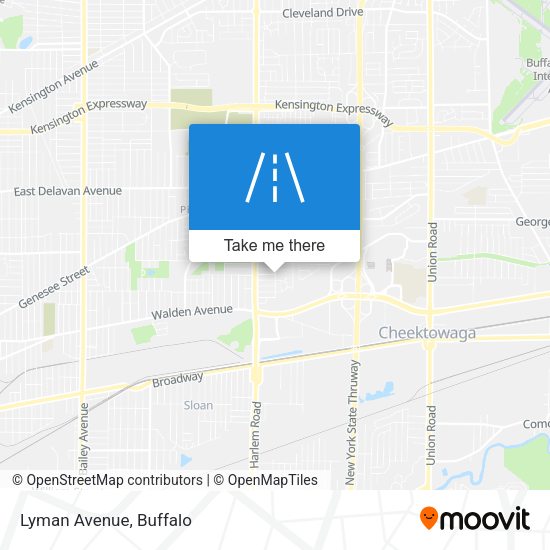 Mapa de Lyman Avenue