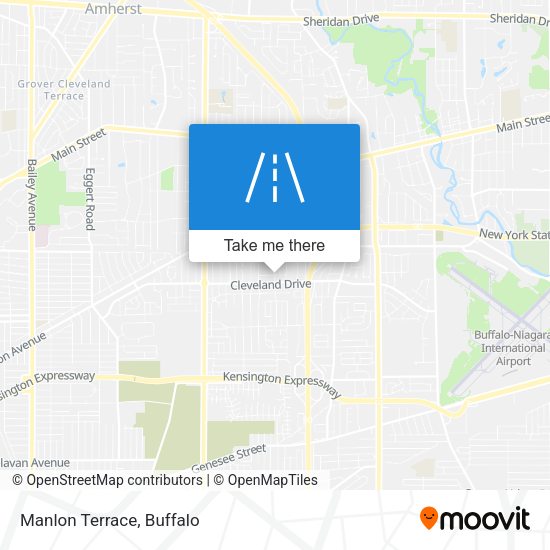 Mapa de Manlon Terrace