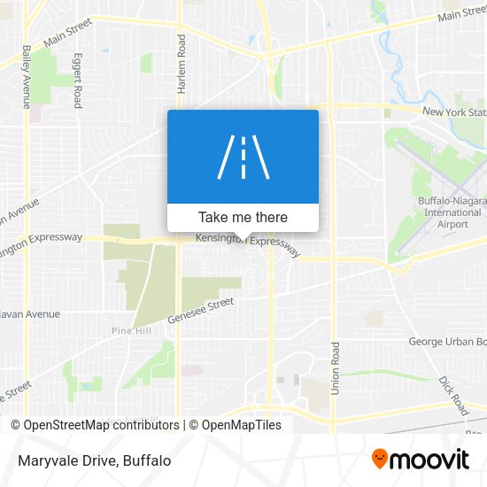 Mapa de Maryvale Drive