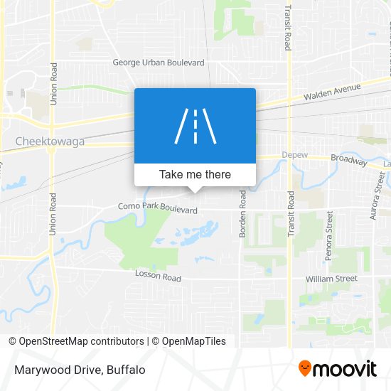 Mapa de Marywood Drive