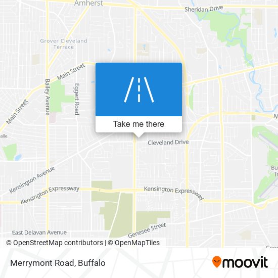 Mapa de Merrymont Road