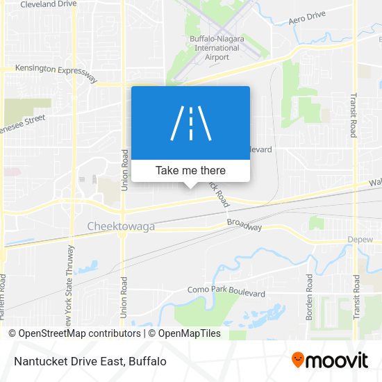 Nantucket Drive East map