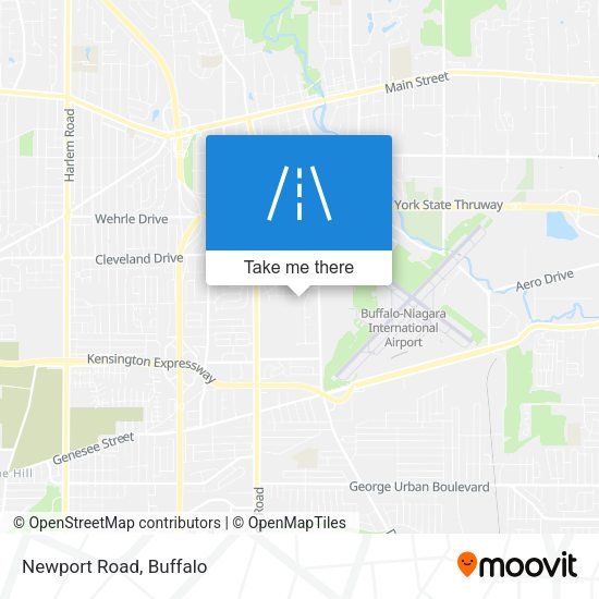 Mapa de Newport Road