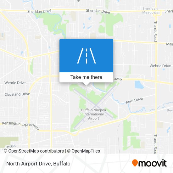 Mapa de North Airport Drive
