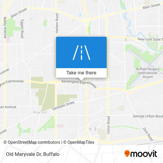 Old Maryvale Dr map