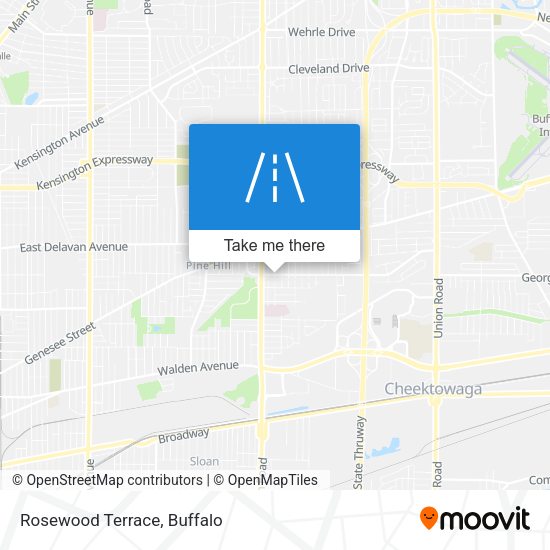 Mapa de Rosewood Terrace