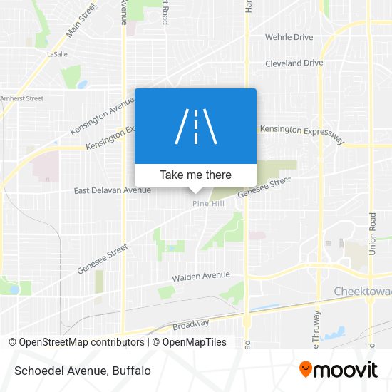 Mapa de Schoedel Avenue
