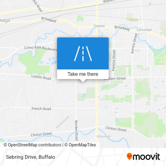 Mapa de Sebring Drive