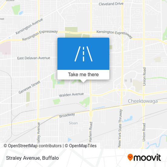 Mapa de Straley Avenue