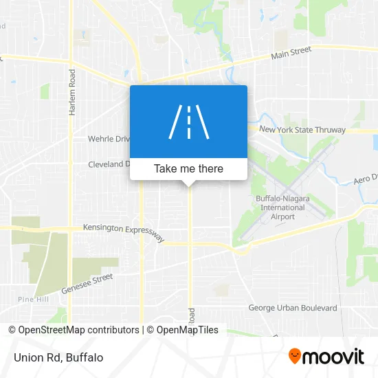 Union Rd map