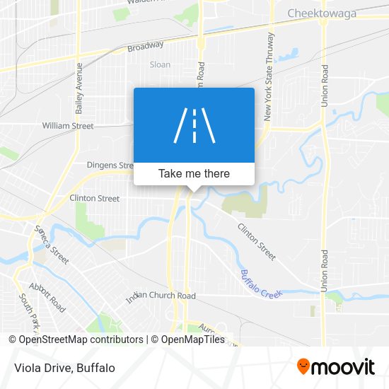 Mapa de Viola Drive