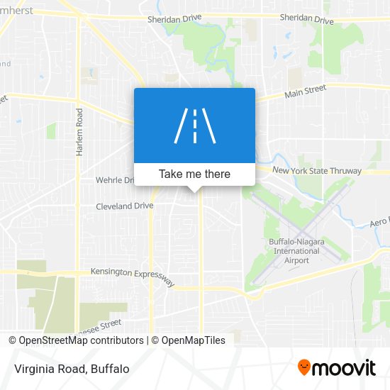 Mapa de Virginia Road
