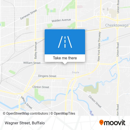 Mapa de Wagner Street