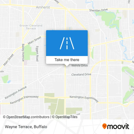 Wayne Terrace map