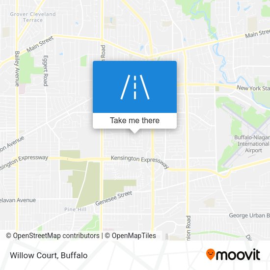 Mapa de Willow Court