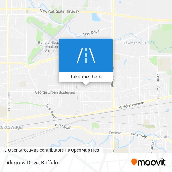 Mapa de Alagraw Drive