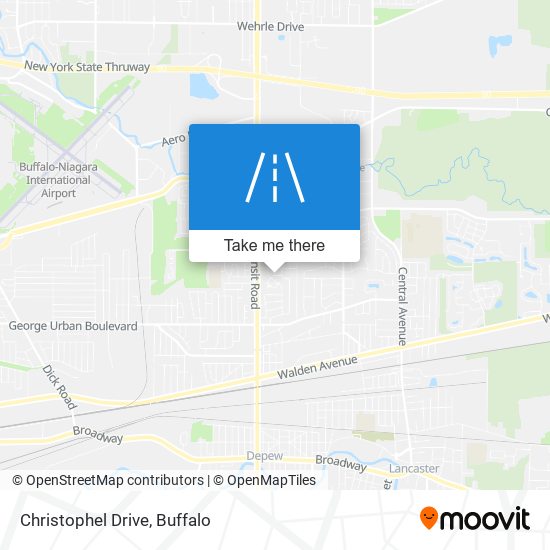 Mapa de Christophel Drive