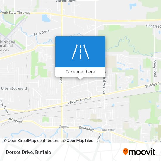 Mapa de Dorset Drive