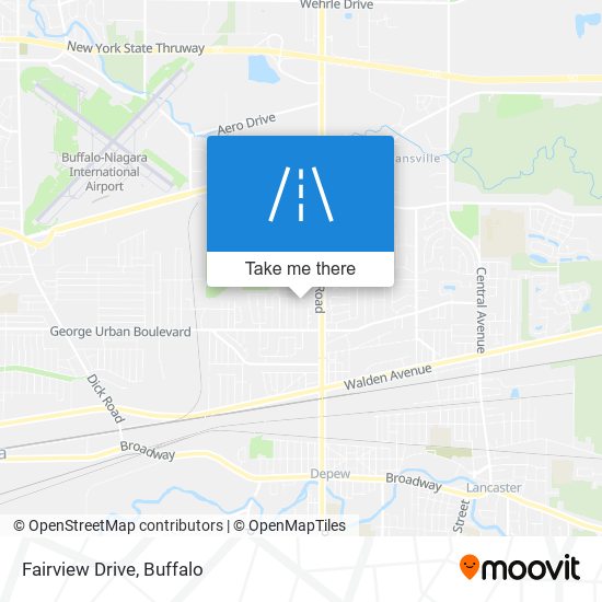 Fairview Drive map